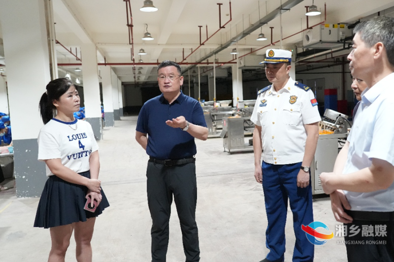 趙新文帶隊開展安全生產檢查:深刻吸取事故教訓 全力筑牢安全防線